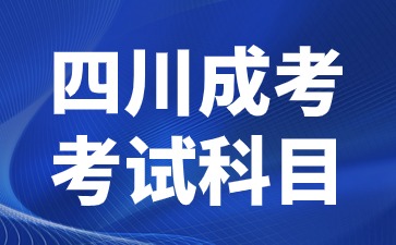 2024年四川成考考试科目有英语吗?